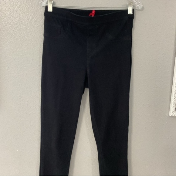 SPANX Jean-ish® Ankle Leggings black size Medium B69 - Picture 3 of 9